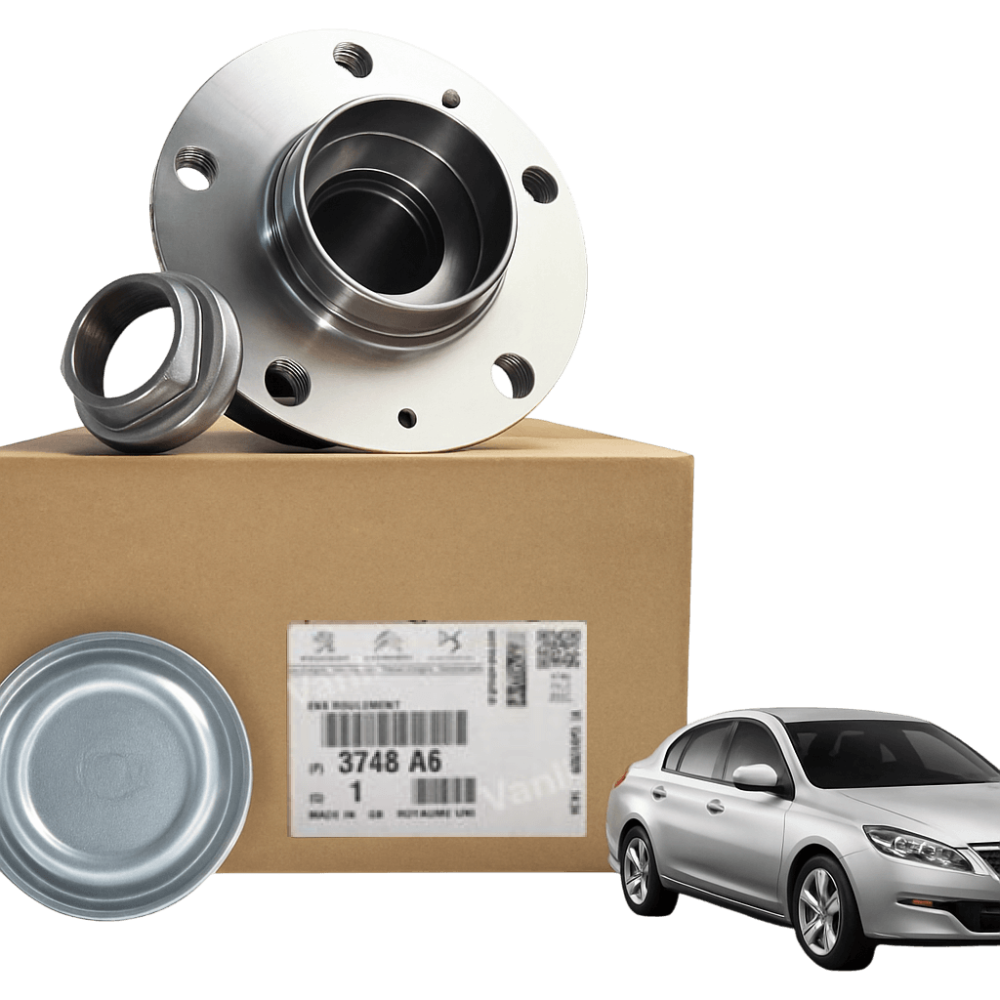 happygarage-Peugeot Genuine Rear Wheel Bearing with Hub